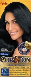 Tintura Para Cabelo Cor&Ton 1.7 Pto Azulado 135Gr - Embalagem 1X135 GR