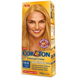 Tintura Para Cabelo Cor&Ton 10.0 Louro Ultra Claro 135Gr - Embalagem 1X135 GR