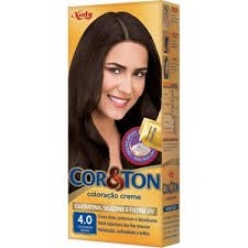 Tintura Para Cabelo Cor&Ton 4.0 Castanho Medio 135Gr - Embalagem 1X135 GR