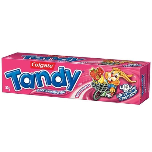 Creme Dental Infantil Tandy Tutti Frutti 50Gr - Embalagem 1X50 GR