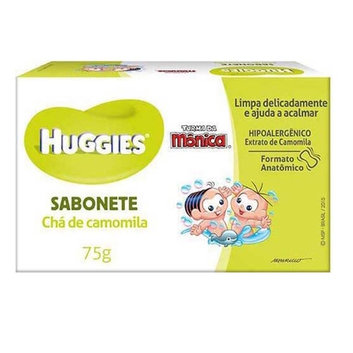 Sabonete Infantil Turma Da Monica Camomila 75Gr - Embalagem 12X75 GR - Preço Unitário R$3,94