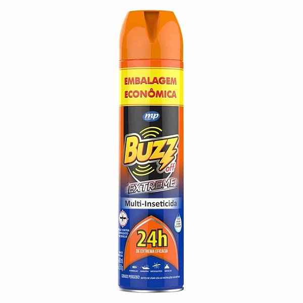 Inseticida Aerossol Buzz Off Multi Extreme 400Ml - Embalagem 12X400 ML - Preço Unitário R$9,49