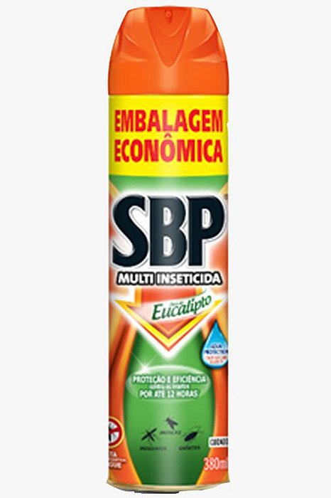 Inseticida Aerossol Sbp Multi Eucalipto 380Ml - Embalagem 6X380 ML - Preço Unitário R$14,87