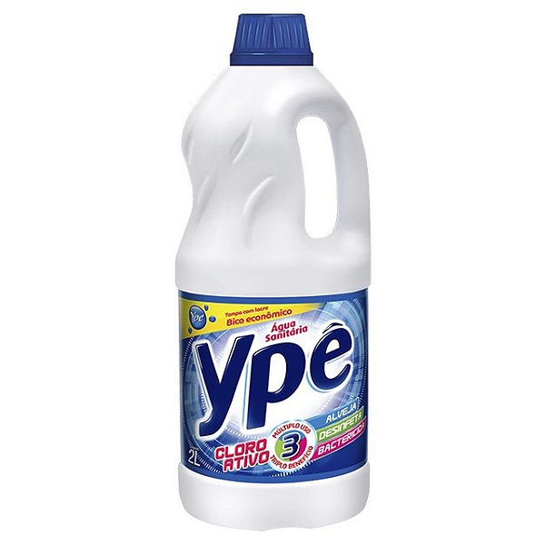 Agua Sanitaria Ype 2 Litros - Embalagem 6X2 LT - Preço Unitário R$7,27