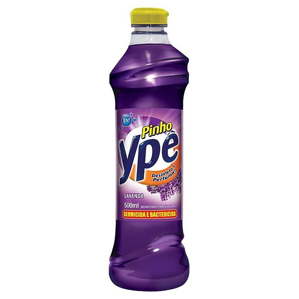 Desinfetante Pinho Ype Lavanda 500Ml - Embalagem 12X500 ML - Preço Unitário R$4,77