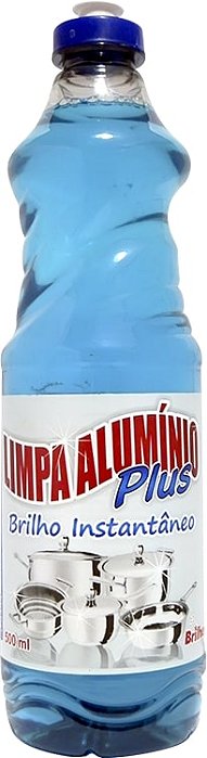 Detergente Liquido Lava Loucas Limpa Aluminio Brilhex Plus 500Ml - Embalagem 24X500 ML - Preço Unitário R$2,28