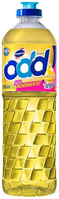 Detergente Liquido Lava Loucas Odd Neutro 500Ml - Embalagem 24X500 ML - Preço Unitário R$2,14