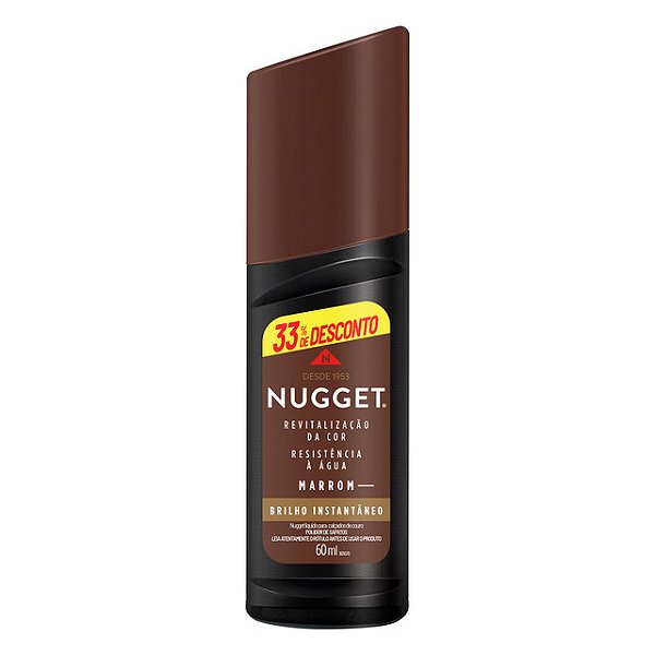 Graxa Nugget Pasta Marrom 33% Gratis - Embalagem 12X60 ML - Preço Unitário R$13,33