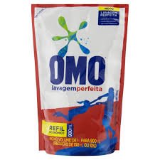 Lava Roupas Liquido Omo Sache Lavagem Perfeita 900Ml - Embalagem 12X900 ML - Preço Unitário R$11,14