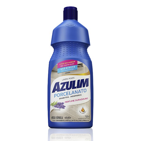 Limpa Porcelanato Azulim Power Lavanda 750Ml - Embalagem 15X750 ML - Preço Unitário R$8,79