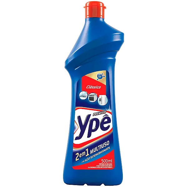 Limpador Ype Premium Multiuso Desengordurante 2 Em 1 Facil Classico 500Ml - Embalagem 12X500 ML - Preço Unitário R$3,45