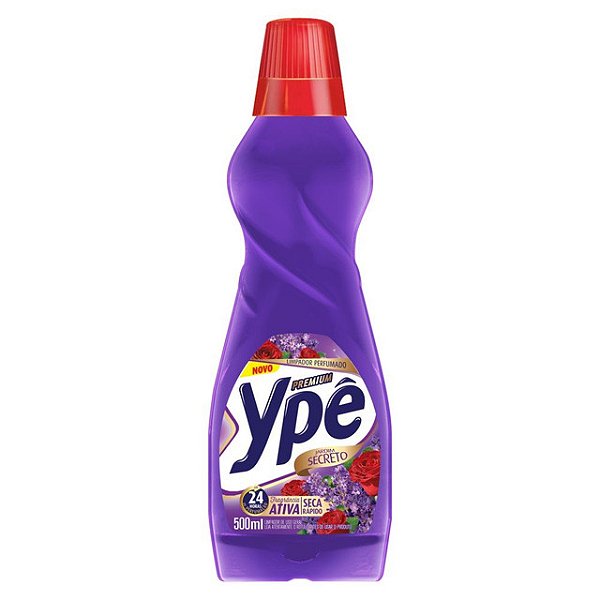 Limpador Ype Perfumado Premium Jardim Secreto 500Ml - Embalagem 24X500 ML - Preço Unitário R$4,12