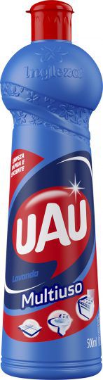 Limpador Uau Multiuso Lavanda Tradicional 500Ml - Embalagem 24X500 ML - Preço Unitário R$3,89