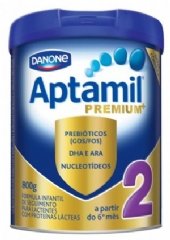 Leite Em Po Aptamil 2 Lata 800Gr - Embalagem 1X800 GR