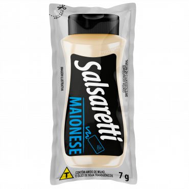 Maionese Salsaretti - Caixa Com 144 Saches De 7Gr - Embalagem 1X144X7 GR