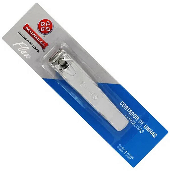 Cortador De Unhas Mundial Flex Grande - Embalagem 1X6 UN - Preço Unitário R$7,27