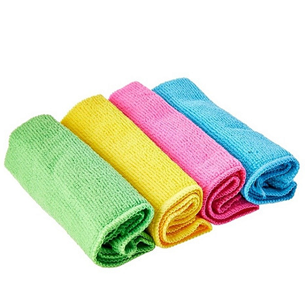 Pano Flanela Multiuso Microfibra Pano Fino 35X40Cm - Embalagem 5X1 UN - Preço Unitário R$4,24