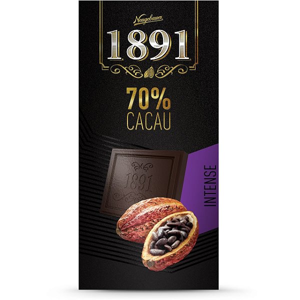 Chocolate Tablete Neugebauer Intenso 70% Cacau 90Gr - Embalagem 1X90 GR