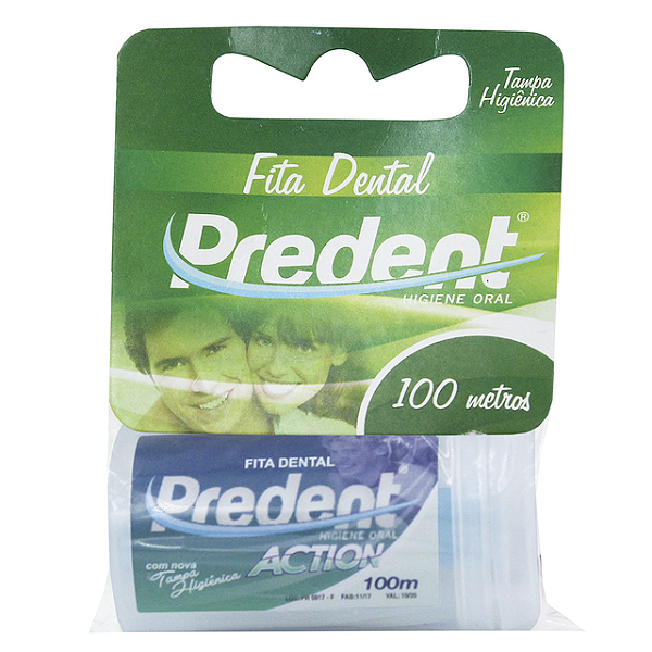 Fio Dental Predent Fita 100 Metros - Embalagem 12X100 MT - Preço Unitário R$3,02
