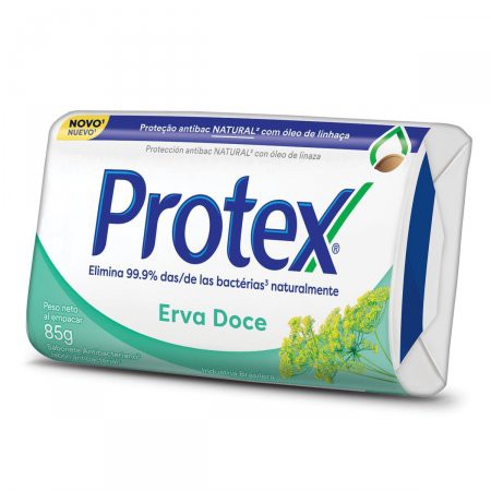 Sabonete Protex Erva Doce 85Gr - Embalagem 12X85 GR - Preço Unitário R$3,47