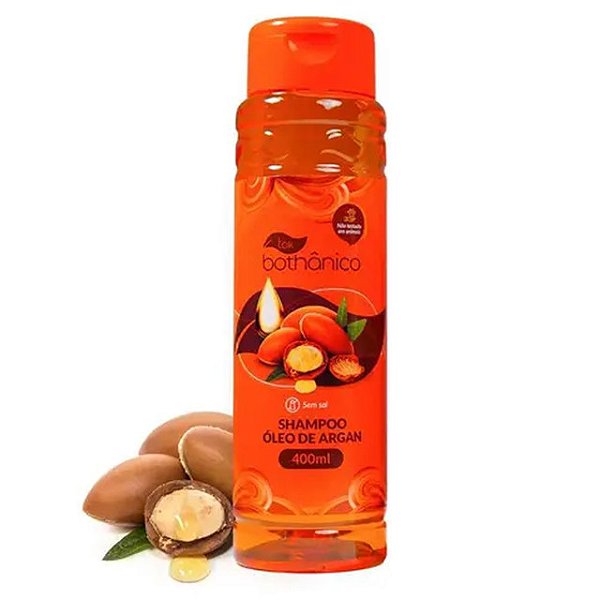 Shampoo Tok Bothanico Oleo De Argan 400Ml - Embalagem 1X400 ML