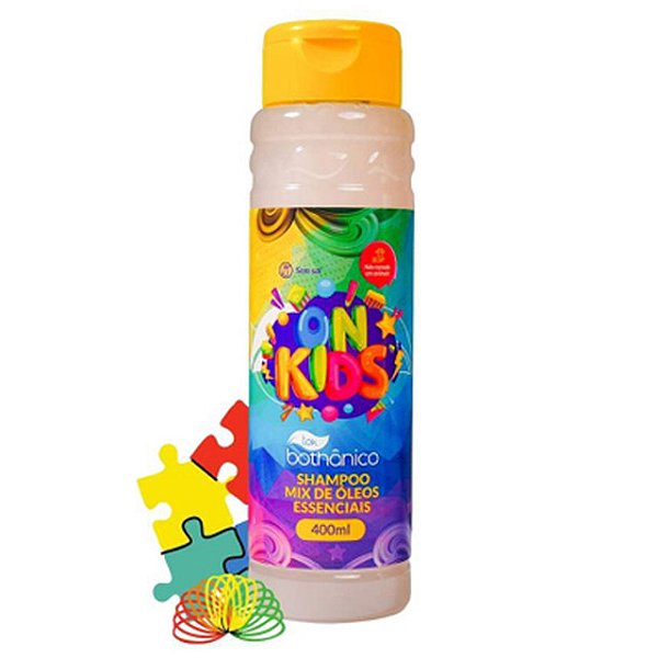 Shampoo Infantil On Kids Oleos Essenciais 400Ml - Embalagem 1X400 ML
