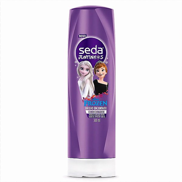 Condicionador Seda Infantil Juntinhos Brilho Encantado Frozen 300Ml - Embalagem 1X300 ML
