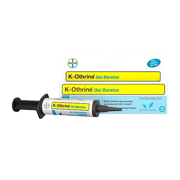 K-Othrine Gel Baratas Com Seringa 10Gr - Embalagem 1X10 GR