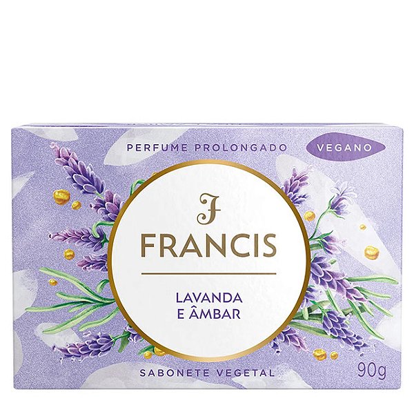 Sabonete Francis Caixa Lilas Lavandas De Grasse 90Gr - Embalagem 12X90 GR - Preço Unitário R$3,16