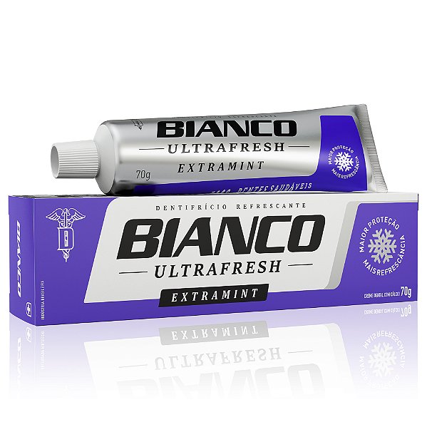 Creme Dental Bianco Extramint 70Gr - Embalagem 12X70 GR - Preço Unitário R$2,39