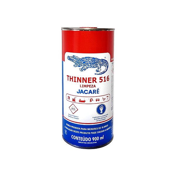 Thinner Jacare 900Ml - Embalagem 1X900 ML