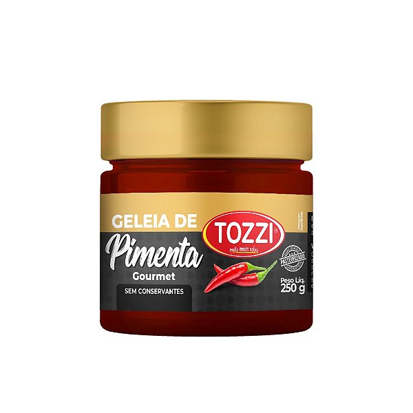 Geleia De Pimenta Tozzi Pote 250Gr - Embalagem 1X250 GR