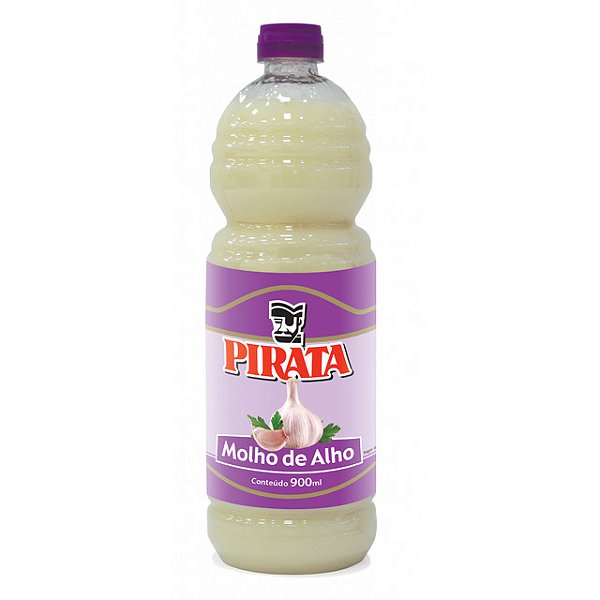 Molho De Alho Pirata 900Ml - Embalagem 1X900 ML