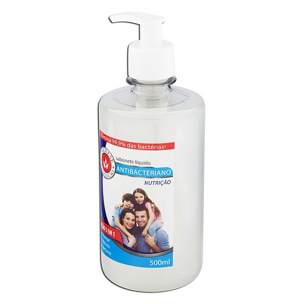 Sabonete Liquido Farnese Antibacteriano Nutricao 500Ml - Embalagem 1X500 ML