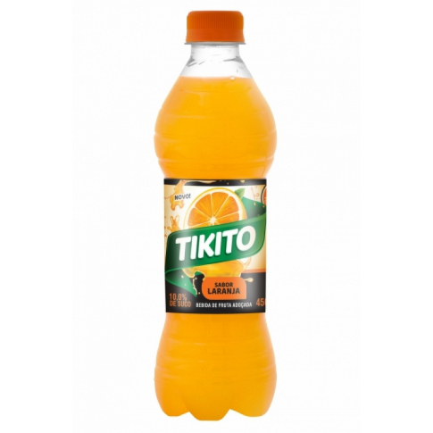 Suco Tikito Sabor Laranja 450Ml - Embalagem 12X450 ML - Preço Unitário R$1,43