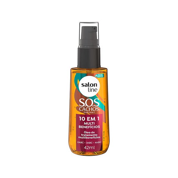 Oleo De Tratamento Capilar Salon Line S.O.S Cachos 10 Em 1 Multibeneficios 42Ml - Embalagem 1X42 ML