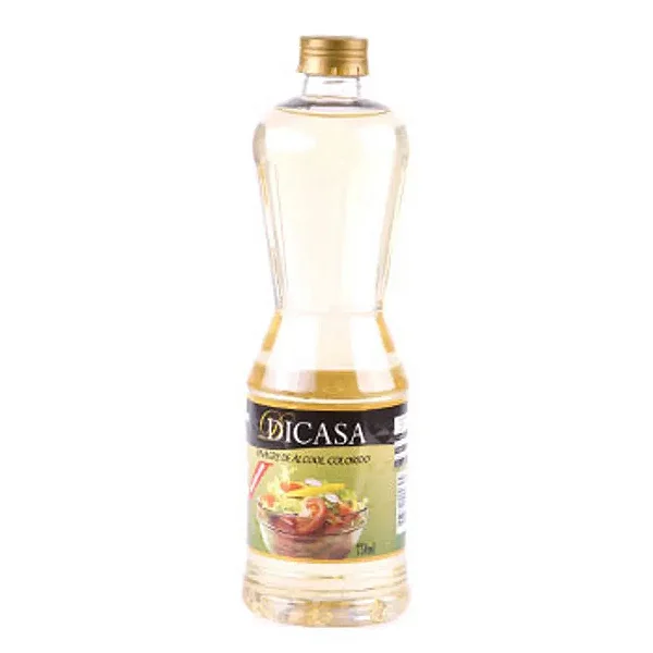 Vinagre Dicasa Alcool Colorido 750Ml - Embalagem 12X750 ML - Preço Unitário R$2,30