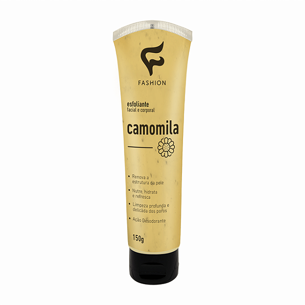 Creme Esfoliante Facial E Corporal Fashion Camomila 150Ml - Embalagem 1X150 ML