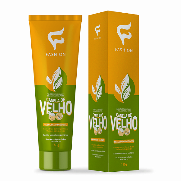 Pomada Para Massagem Fashion Canela De Velho 150Gr - Embalagem 1X150 GR