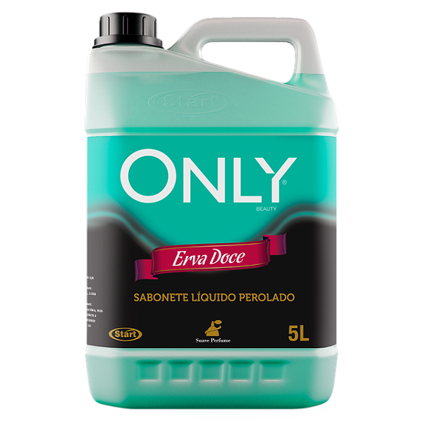 Sabonete Liquido Institucional Only Erva Doce Perolado 5 Litros - Embalagem 1X5 LT