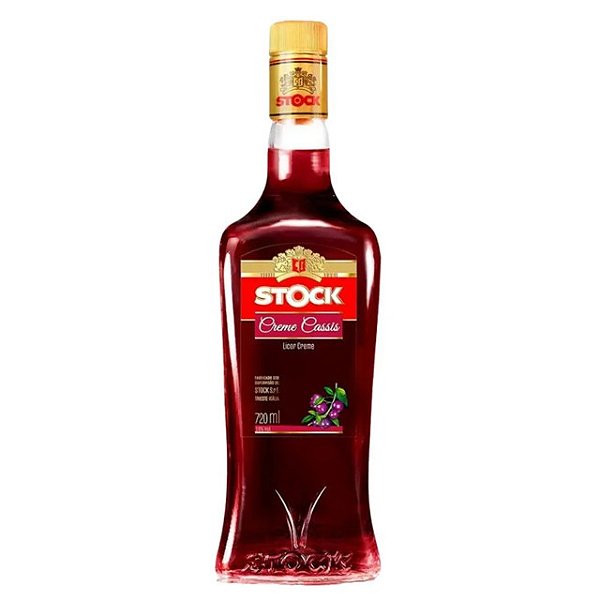 Licor Stock Creme De Cassis 720Ml - Embalagem 1X720 ML