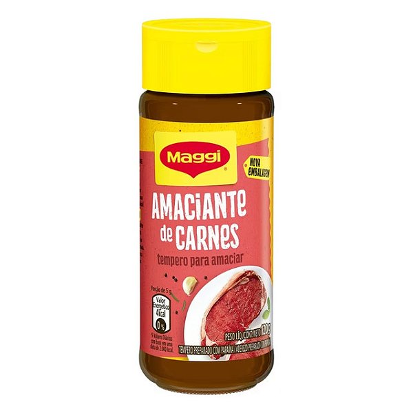 Amaciante De Carne Maggi 120Gr - Embalagem 6X120 GR - Preço Unitário R$9,51