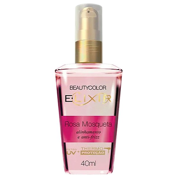 Oleo Capilar Beauty Color E.Lixir Rosa Mosqueta 40Ml - Embalagem 1X40 ML