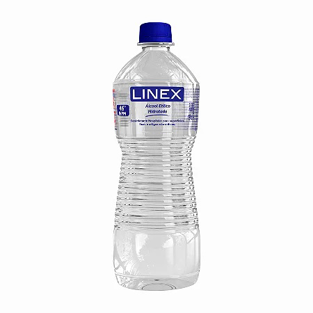 Alcool Liquido Linex 46% 500Ml - Embalagem 12X500 ML - Preço Unitário R$4,18