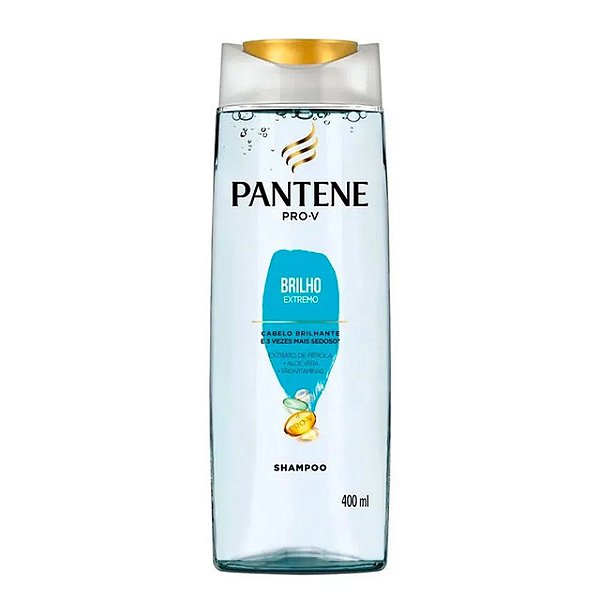 Shampoo Pantene Pro-V Brilho Extremo 400Ml - Embalagem 1X400 ML