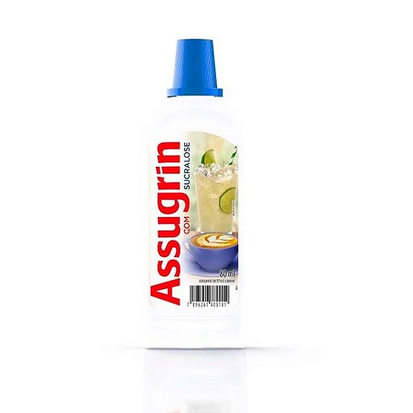 Adocante Liquido Assugrin Sucralose 80Ml - Embalagem 12X80 ML - Preço Unitário R$4,25