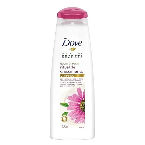 Shampoo Dove Ritual De Crescimento 400Ml - Embalagem 1X400 ML