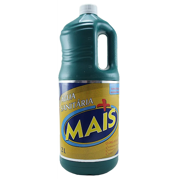 Agua Sanitaria Mais 2 Litros - Embalagem 6X2 LT - Preço Unitário R$4,90