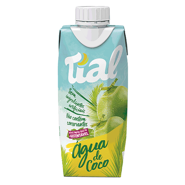 Agua De Coco Tial 330Ml - Embalagem 12X330 ML - Preço Unitário R$3,83