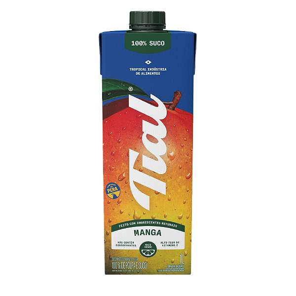 Suco Tial Misto Manga E Pera 100% Suco Sem Adicao De Acucar 1 Litro - Embalagem 12X1 LT - Preço Unitário R$9,46